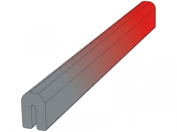 Уплотнитель пазовый П-образный пористый 15х10 мм (Арт.: 5113)